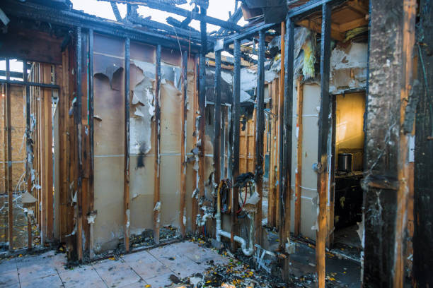 Professional Fire Damage Removal technician working in Gordonsville, VA